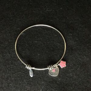 Bracelet, Estate sale, silver sister bracelet